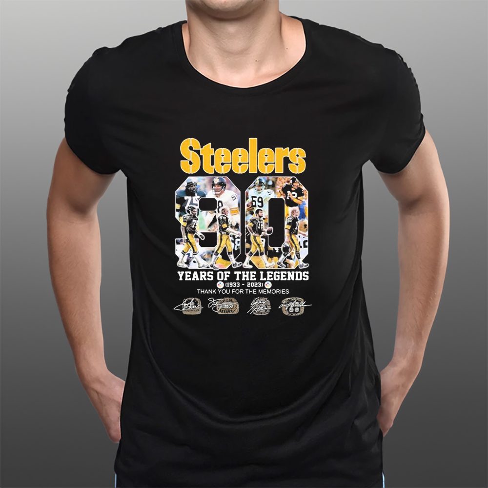 The Steelers Abbey Road 90 Years Of The Legends 1933-2023 Signatures T-Shirt 4 The Steelers Abbey Road 90 Years Of The Legends 1933-2023 Signatures T-Shirts
