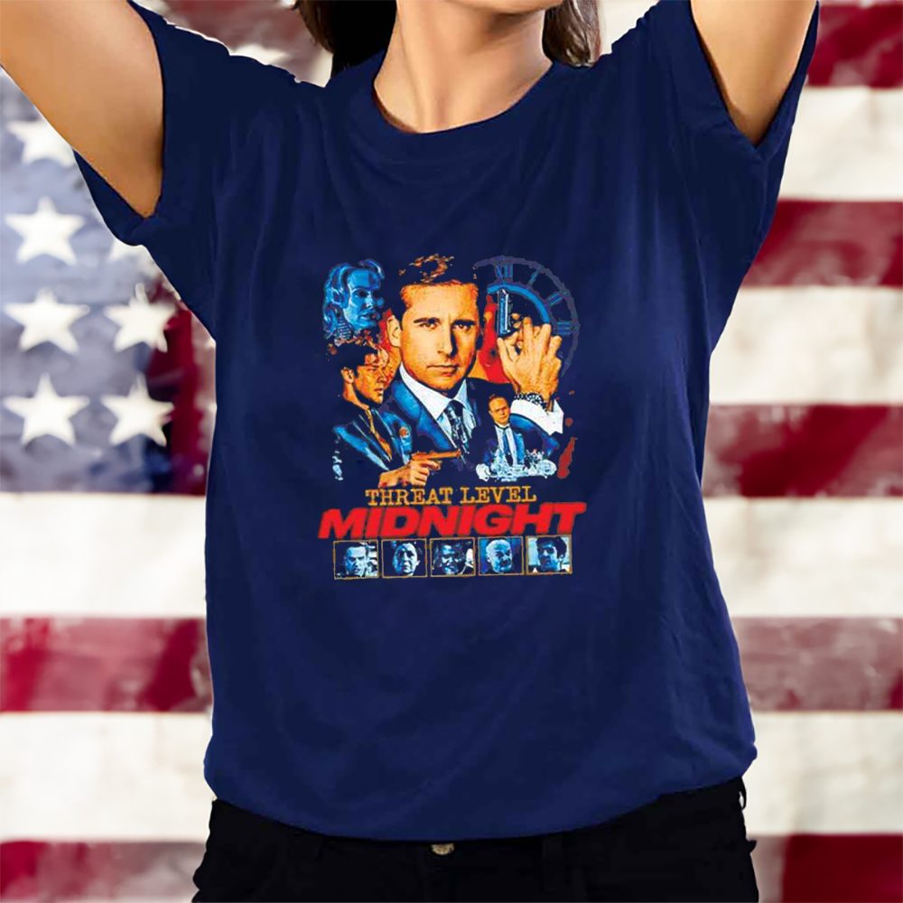 Threat Level Midnight Retro Vintage T-Shirt 4 Threat Level Midnight Retro Vintage T-Shirts