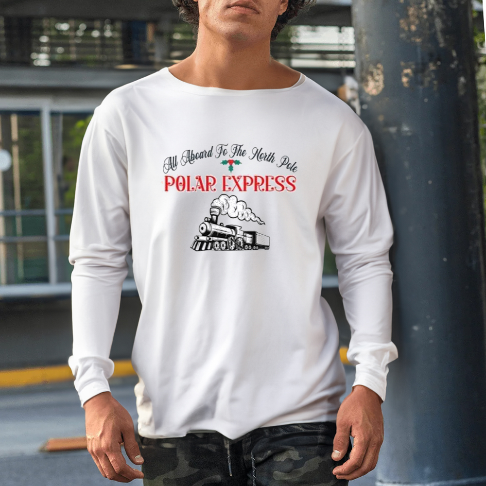 Train all aboard to the north pole polar express Gifts Shirt1