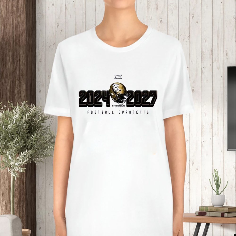 Ucf Big 12 Announce Football Scheduling Matrix For 2024 2027 Seasons T-Shirt