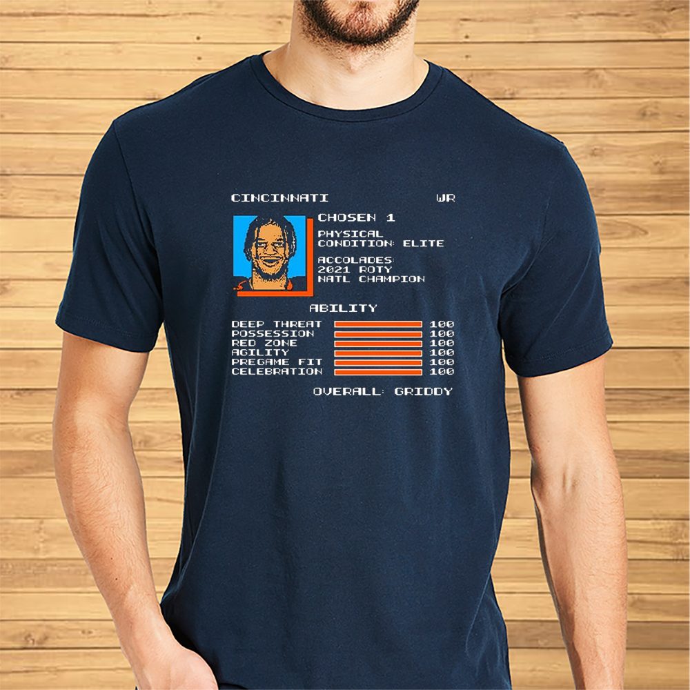 Video Game Rating Cincinnati Bengals Ja’marr T-Shirt 4 Video Game Rating Cincinnati Bengals Ja’marr Shirt