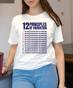 12 Principles Of Animation Shirt2