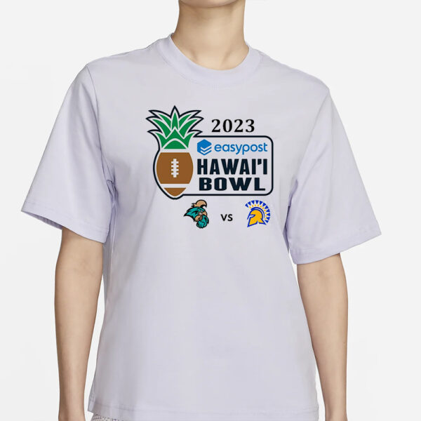 2023 EasyPost Hawai’i Bowl Coastal Carolina vs. San Jose State Shirt22