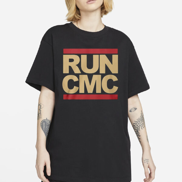 49ers Run CMC T-Shirt2