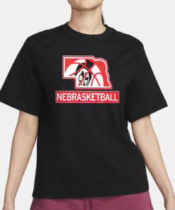 Abbie Something Nebrasketball T-Shirt1