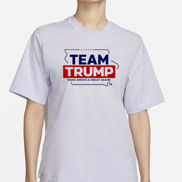 Adam Mockler Team Trump Iowa Make America Great Again T-Shirt3