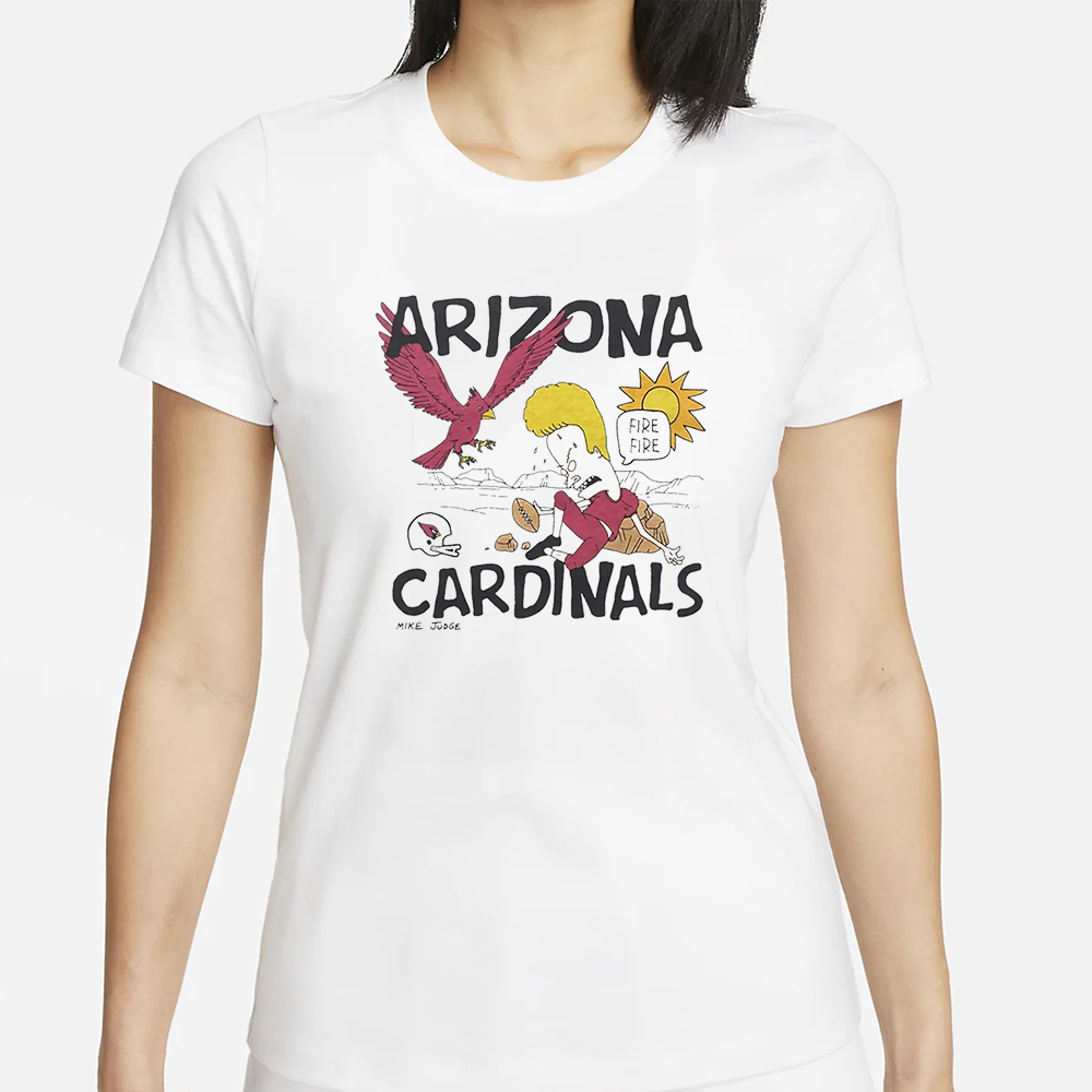 Beavis And Butt-Head Cardinals Fire Fire T-Shirt 4 Beavis And Butt-Head Cardinals Fire Fire T-Shirt