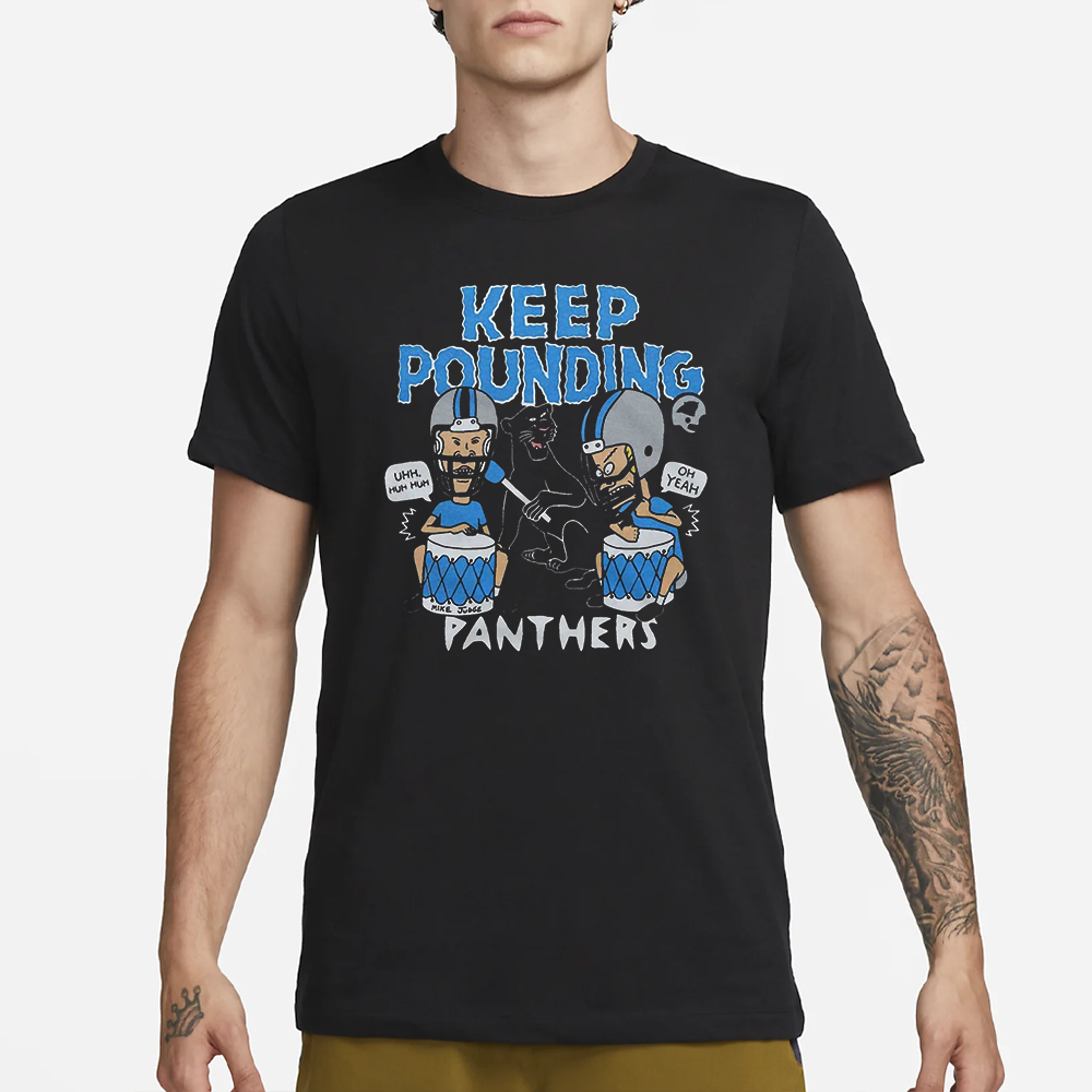 Beavis And Butt-Head Panthers Keep Pounding T-Shirt 4 Beavis And Butt-Head Panthers Keep Pounding T-Shirt1