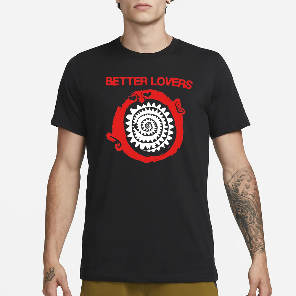 Better Lovers Spiral Teeth T-Shirt 4 Better Lovers Spiral Teeth T-Shirt3