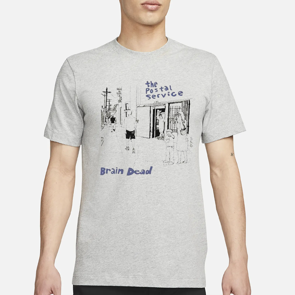 Brain Dead X The Postal Service T-Shirt 4 Brain Dead X The Postal Service T-Shirts