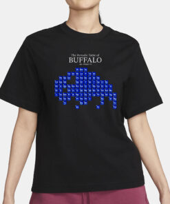 Chemistry The Periodic Table Of Buffalo T-Shirt3