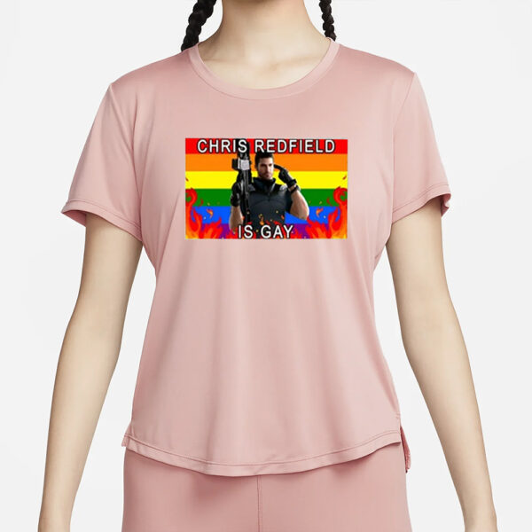 Chris Redfield Is Gay T-Shirt4