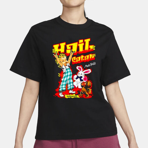 Degenerated Hail Satan Fuck Yeah Shirt1