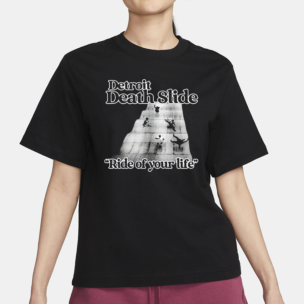 Detroit Death Slide Ride Of Your Life Shirt 4 Detroit Death Slide Ride Of Your Life Shirt1