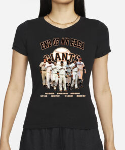 End Of An Era Giants Signature Shirts
