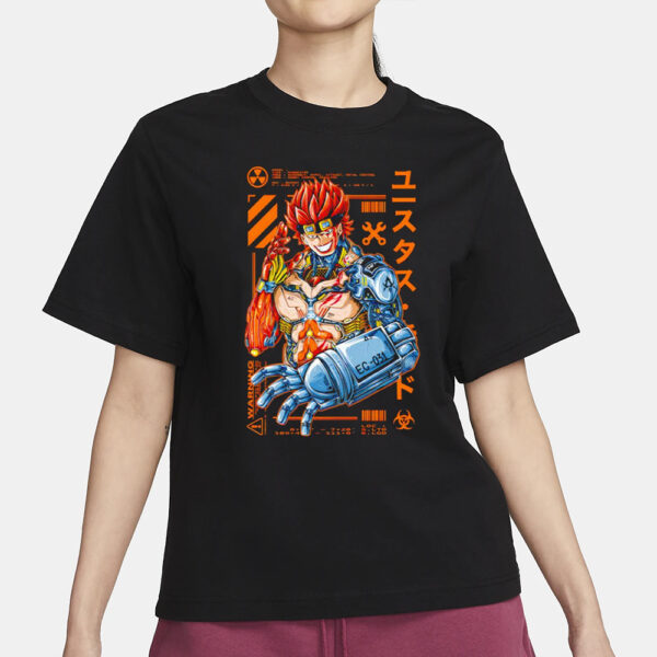 Eustass Kid One Piece character anime T-Shirt3