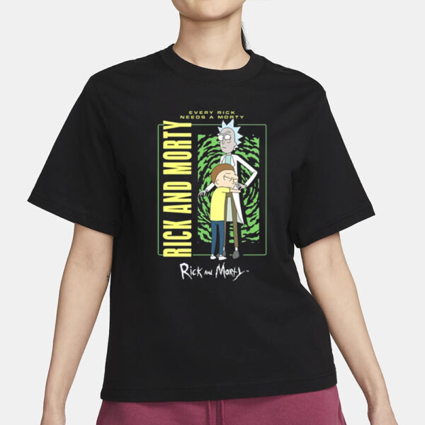 Every Rick Needs A Morty Rick And Morty T-Shirt3