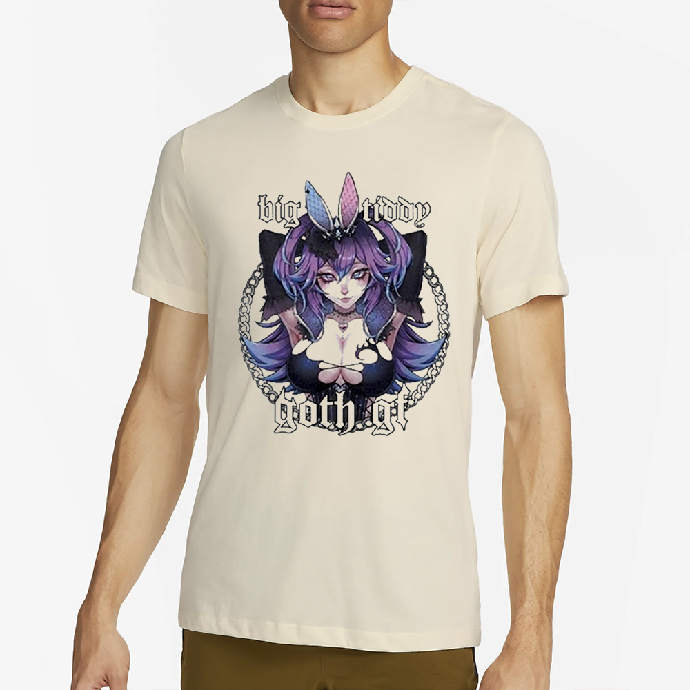 Fluffers Cottontailva Big Tiddy Goth Gf T-Shirt 4 Fluffers Cottontailva Big Tiddy Goth Gf T-Shirt2