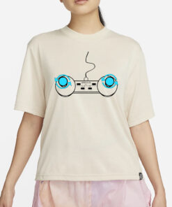Games Is Awesome Gamer Pc Girls Controller Joystick Geeky Shirt2