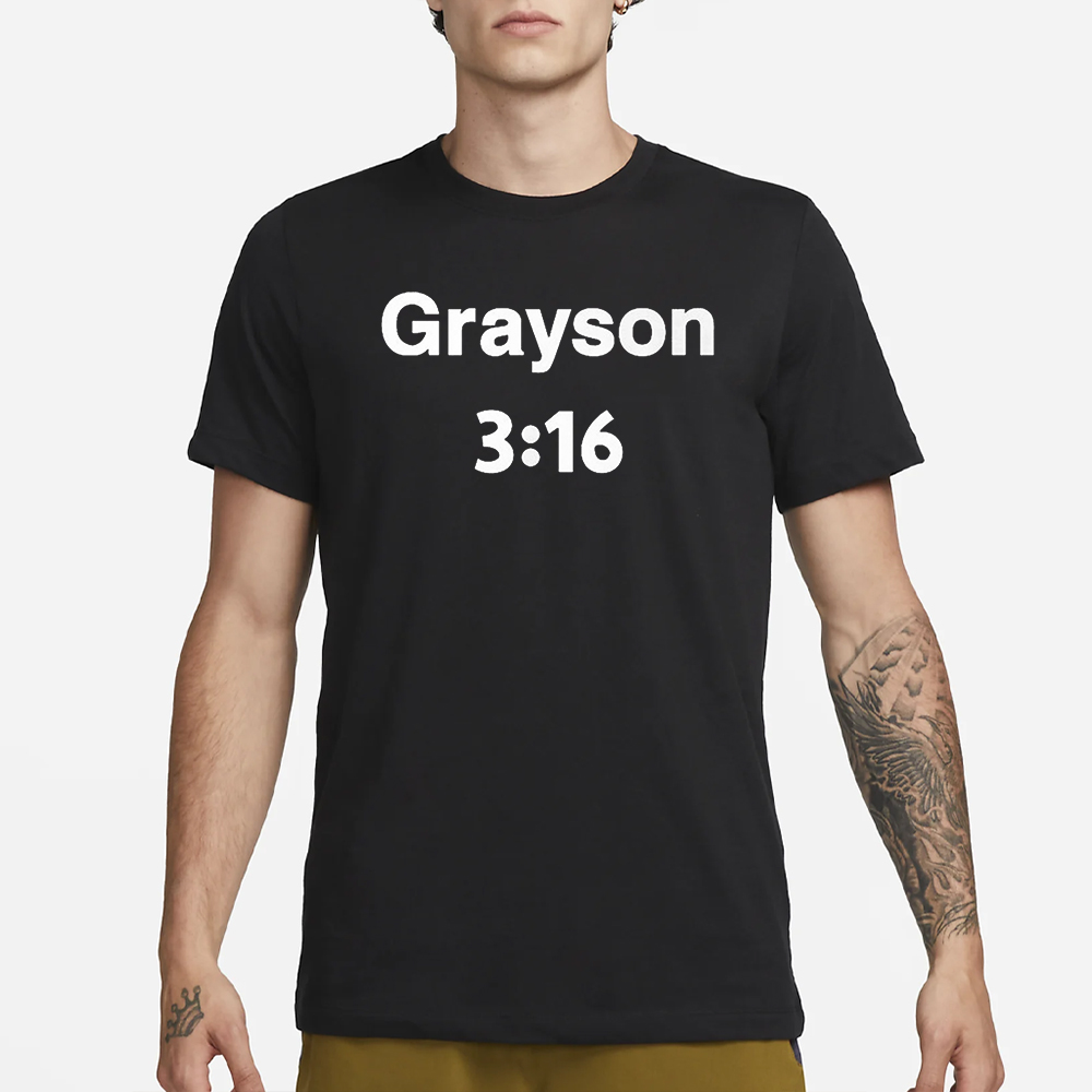 Grayson Waller Grayson 3 16 I Just Broke Your Hand Shirt 4 Grayson Waller Grayson 3 16 I Just Broke Your Hand Shirt1