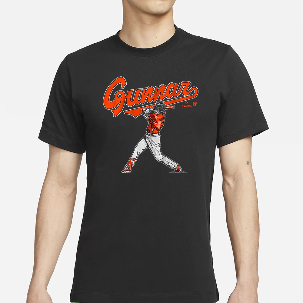 Gunnar Henderson Swing T-Shirt 4 Gunnar Henderson Swing T-Shirt