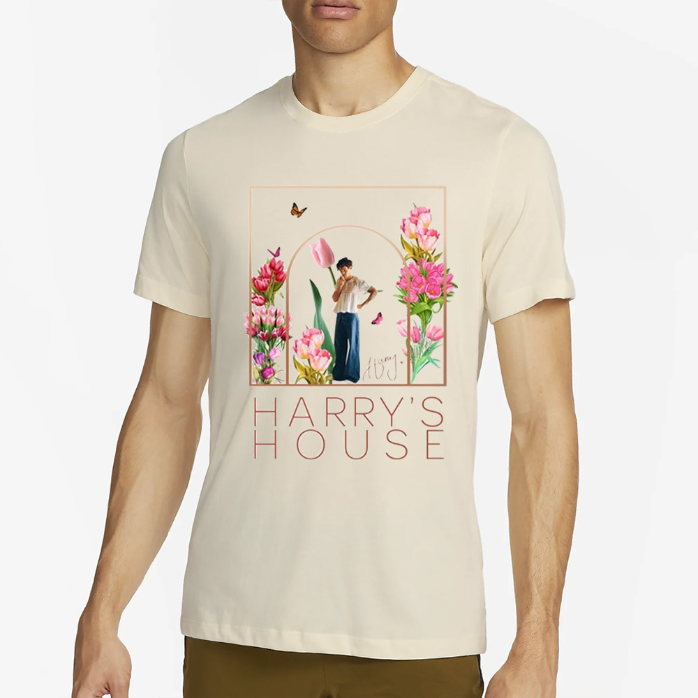 Harry’s House Flower T-Shirt 4 Harry’s House Flower T-Shirt1