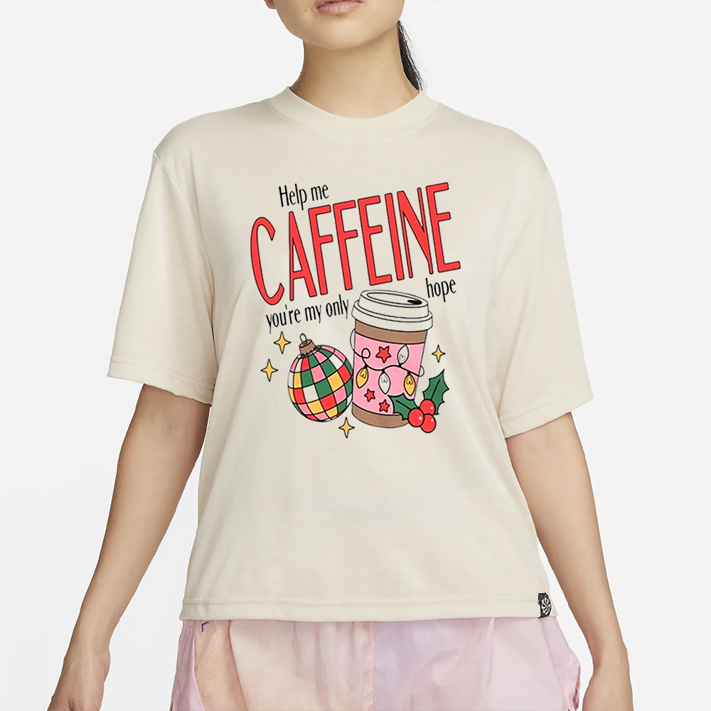 Help Me Caffeine You’re My Only Hope Christmas Shirt 4 Help Me Caffeine You’re My Only Hope Christmas Shirt2