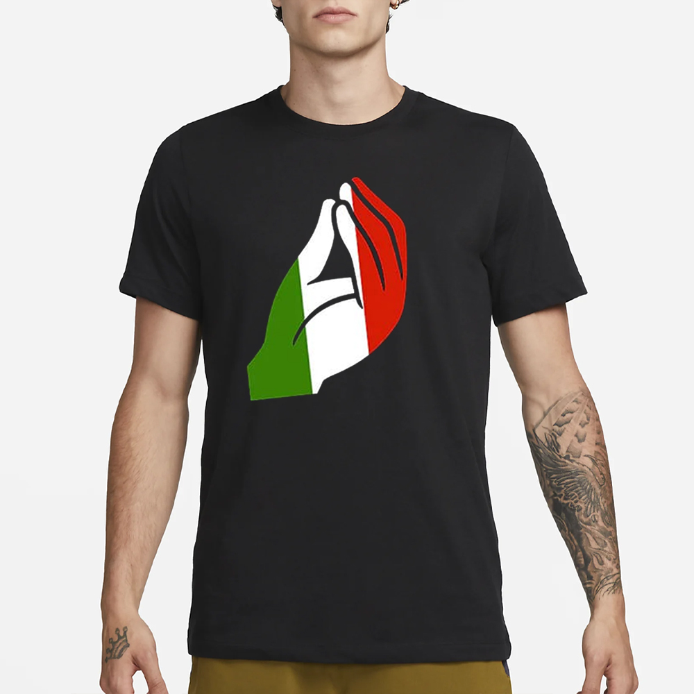 Italian Hand Pinched Fingers Emoji T-Shirt 4 Italian Hand Pinched Fingers Emoji T-Shirt2