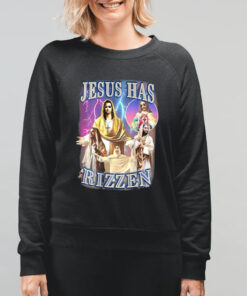 Jesus Has Rizzen Vintage Christian Design Jesus Shirt