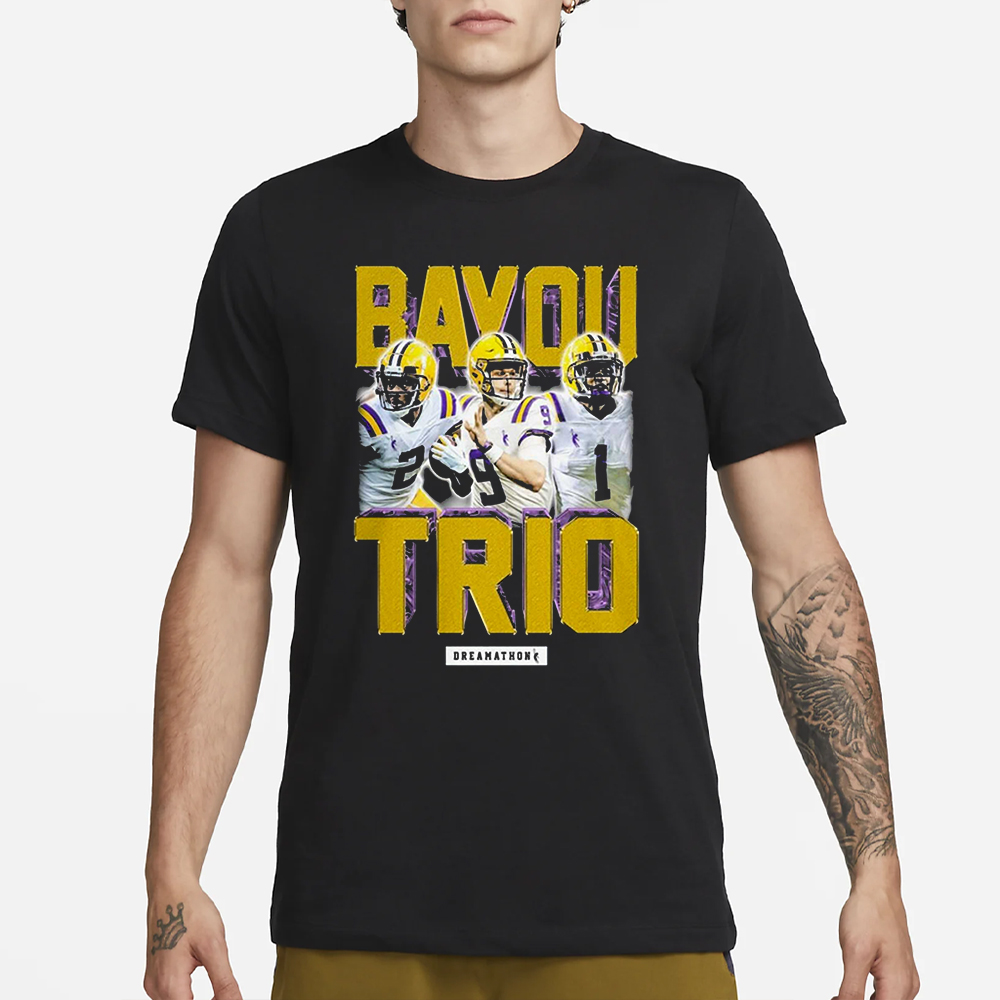 Justin Jets Jefferson Bayou Trio Dreamathon T-Shirt 4 Justin Jets Jefferson Bayou Trio Dreamathon T-Shirt1
