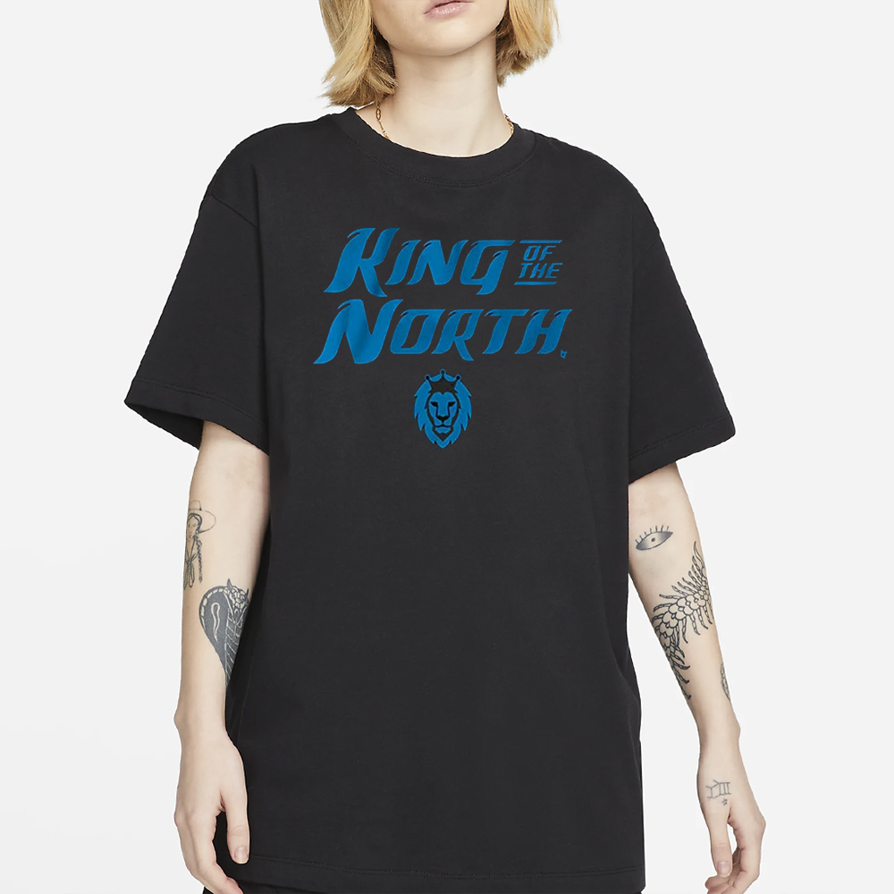 King of the North Lions Football T-Shirt 4 King of the North Lions Football T-Shirt2