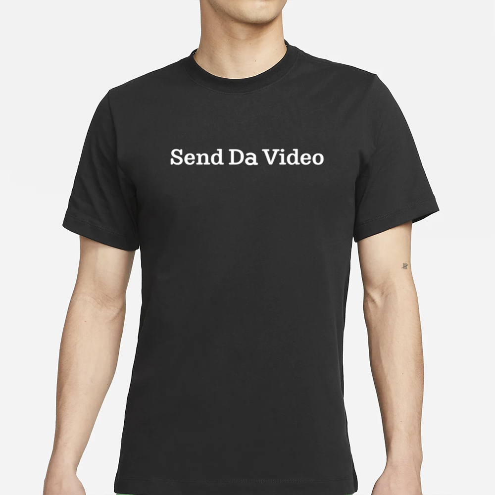 Limited Anthony Edwards Wearing Send Da Video T-Shirt 4 Limited Anthony Edwards Wearing Send Da Video T-Shirt