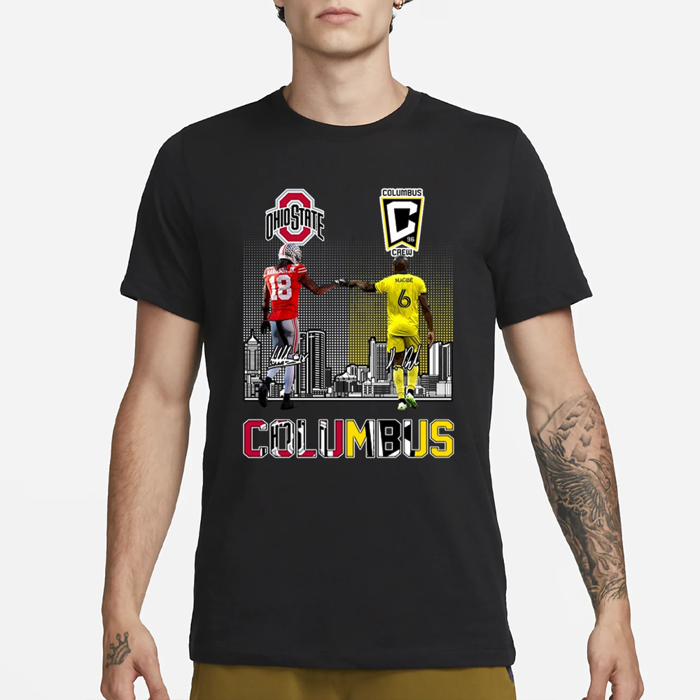 Limited Edition 2023 Columbus City Back T-Shirt 4 Limited Edition 2023 Columbus City Back T-Shirt1