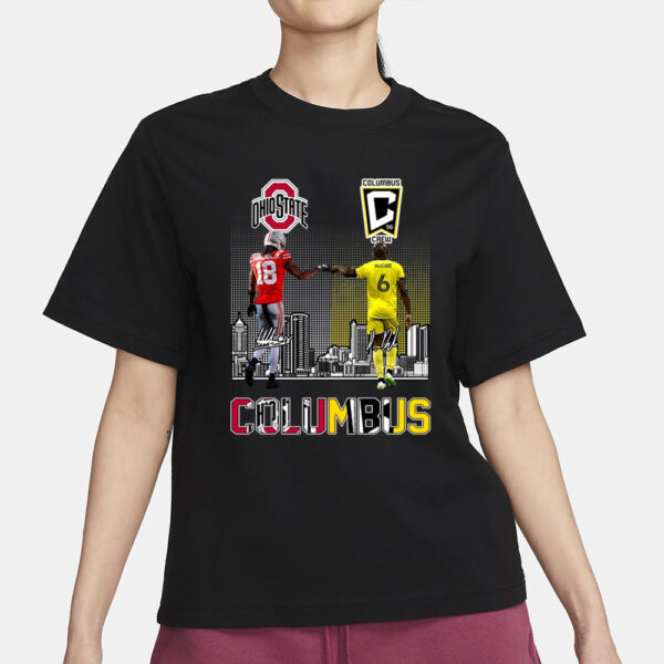 Limited Edition 2023 Columbus City Back T-Shirt3