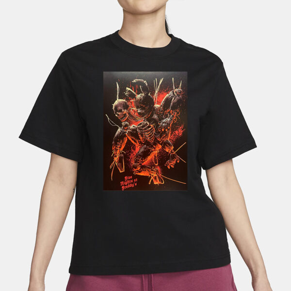 M1stghoul Five Nights At Freddy’s Skeleton T-Shirt1