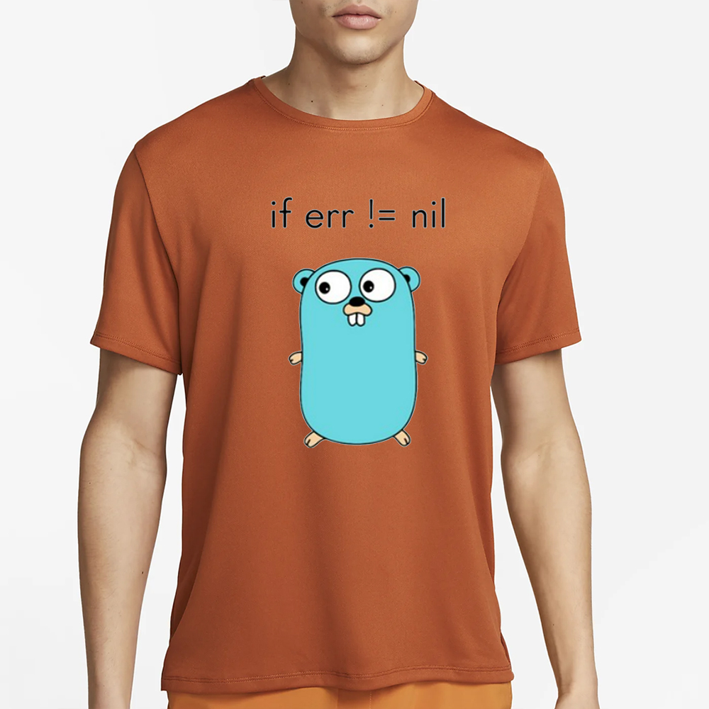 Mario Verbelen Wearing If Err = Nil T-Shirt 4 Mario Verbelen Wearing If Err = Nil T-Shirt1