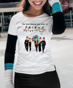 Matthew Perry the one where we lost a friend 1969 2023 signature Shirts