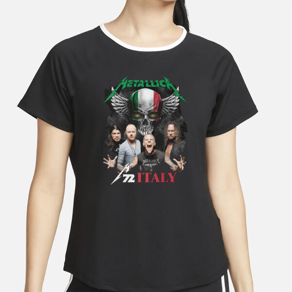 Metallica Italy 2024 T-Shirt2
