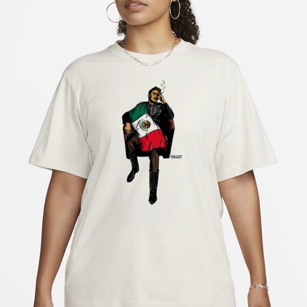 Mexican Dad Smoking A Cigarette T-Shirt1
