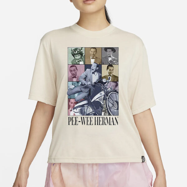 New Rare Pee Wee Herman Eras T-Shirt2