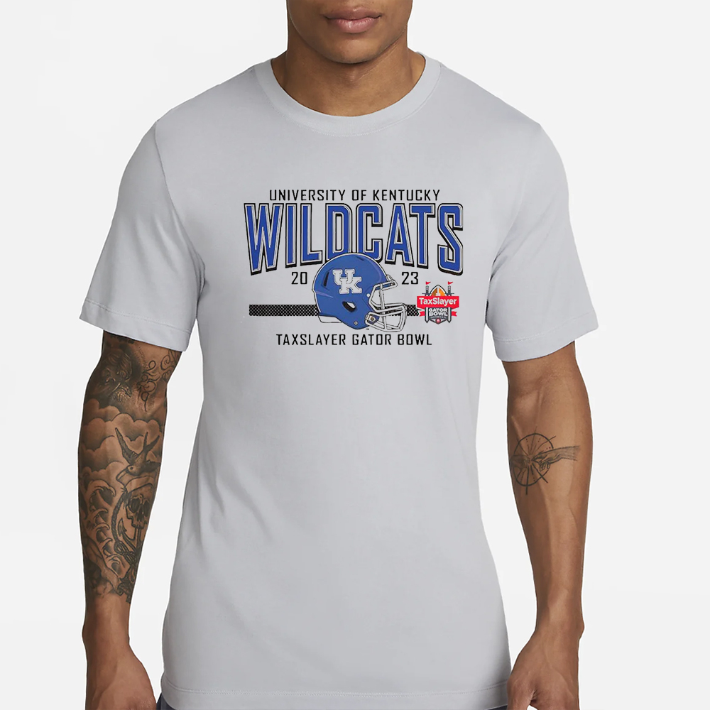 Nice University of Wildcats 2023 Gator Bowl T-Shirt 4 Nice University of Wildcats 2023 Gator Bowl T-Shirt