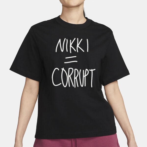 Nikki = Corrupt Vivek T-Shirt1