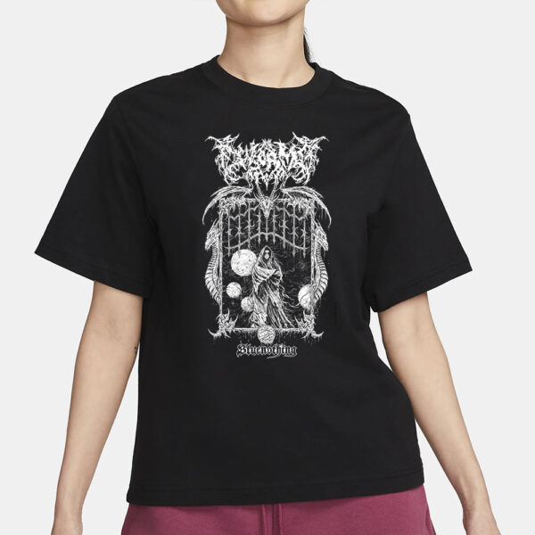 Riddickart X Worm Bluenothing Shirt1