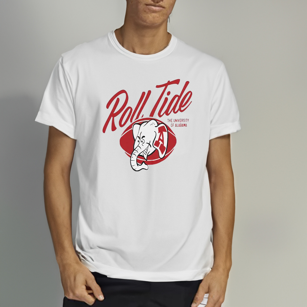 Roll Tide The University Of Alabama Vintage T- Shirt 4 Roll Tide The University Of Alabama Vintage T- Shirt1
