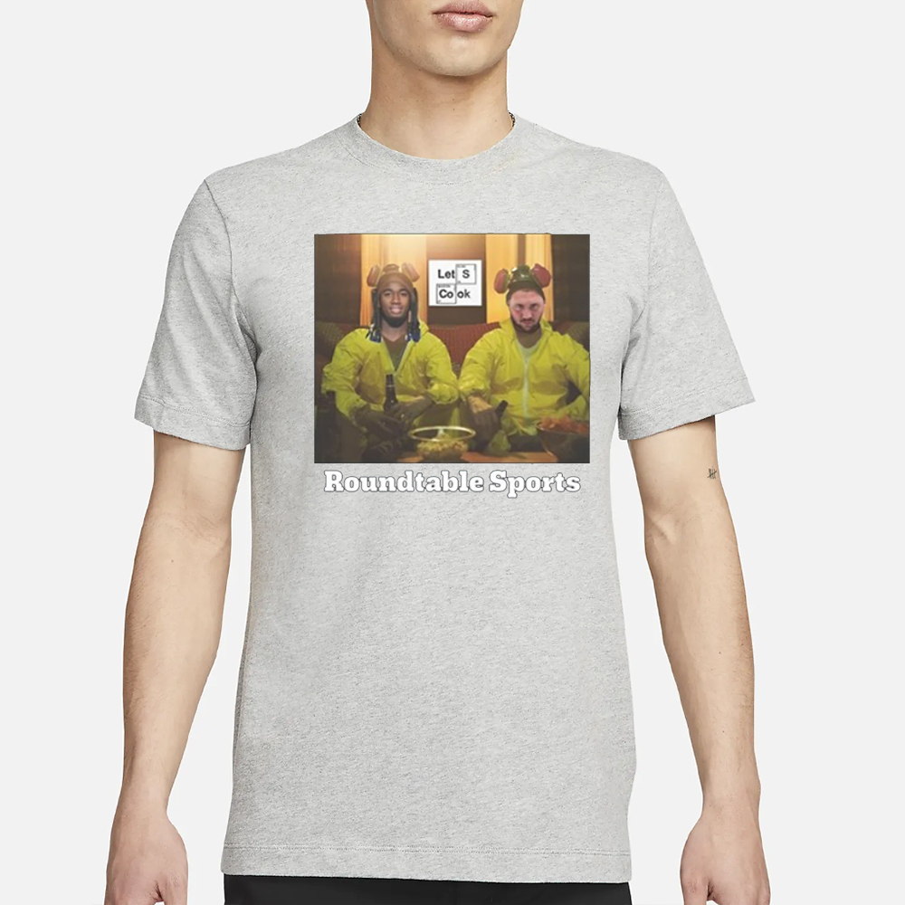 Roundtable Sports Let's Cook-Unisex T-Shirt 4 Roundtable Sports Let's Cook-Unisex T-Shirt1