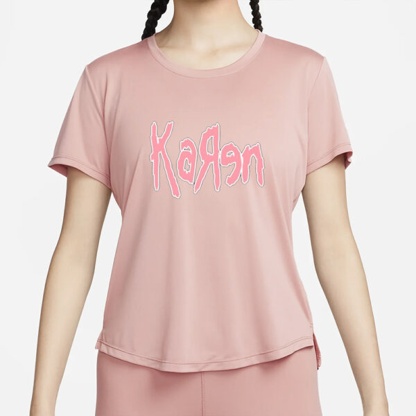 Rowan Wearing Korn Karen T-Shirt2