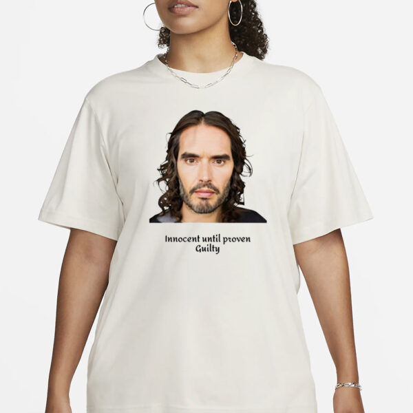 Russell Innocent Until Proven Guilty T-Shirt1