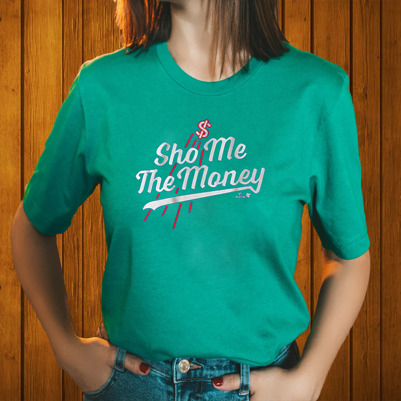 SHOHEI OHTANI SHO ME THE MONEY T-SHIRT 4 SHOHEI OHTANI SHO ME THE MONEY T-SHIRT2
