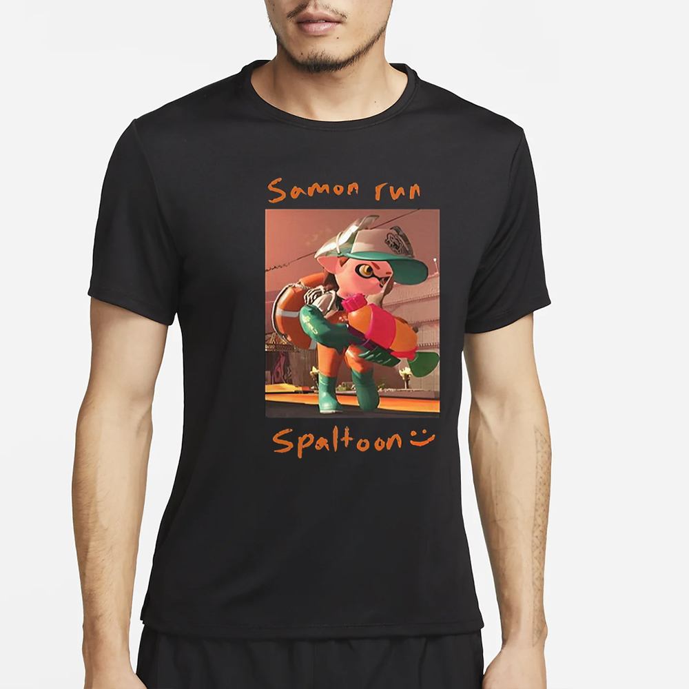 Salmon Run Splatoon T-Shirt 4 Salmon Run Splatoon T-Shirt2
