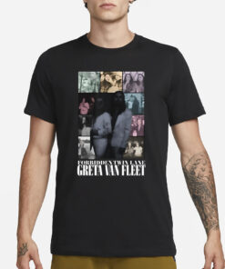 Sam And Jake Kiszka Forbidden Twin Lane Greta Van Fleet T-Shirt1